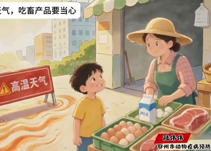 高温天气，吃畜产品要当心